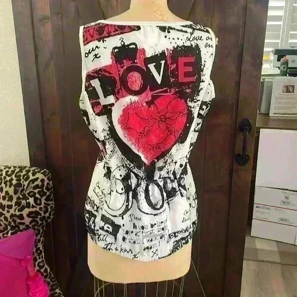 Women's Cycling Top, Blk/Wht. Size XXXL - Picture 6 of 9